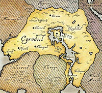 Karte Cyrodiils