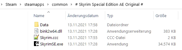 Update to Skyrim AE delivered files before activated key for payed addons 1.jpg