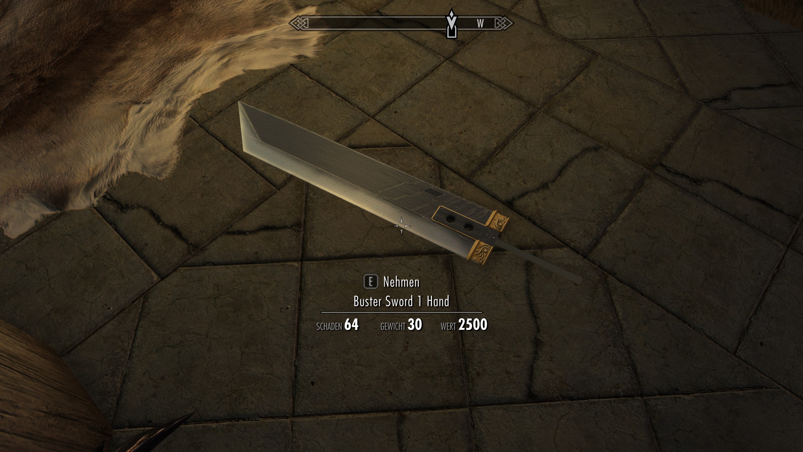 Buster Schwert aus dem ersten Skyrim