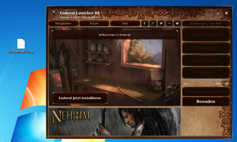 Enderal Installation 01 ElderScrollsPortal.de