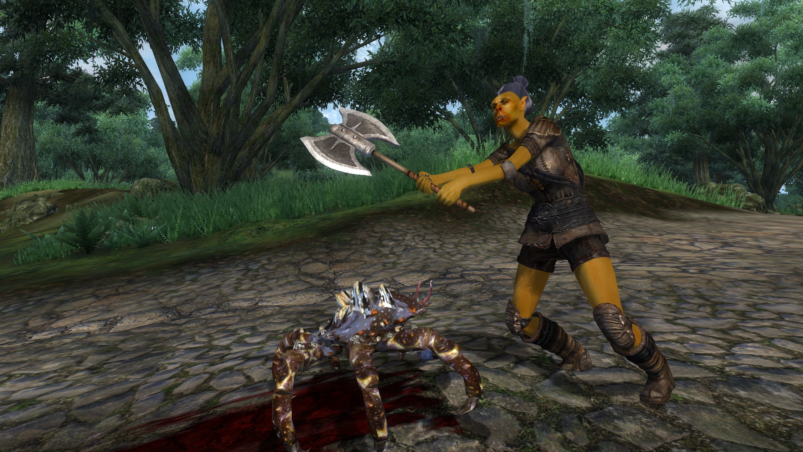 Oblivion,Grobby, Szene