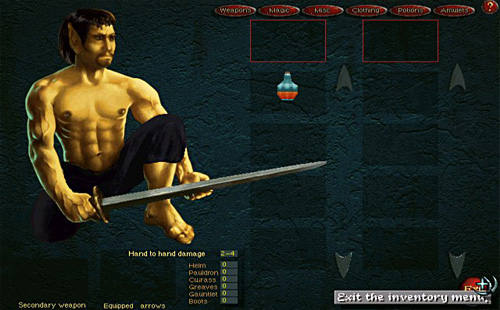 Offizieller Screenshot zu Battlespire