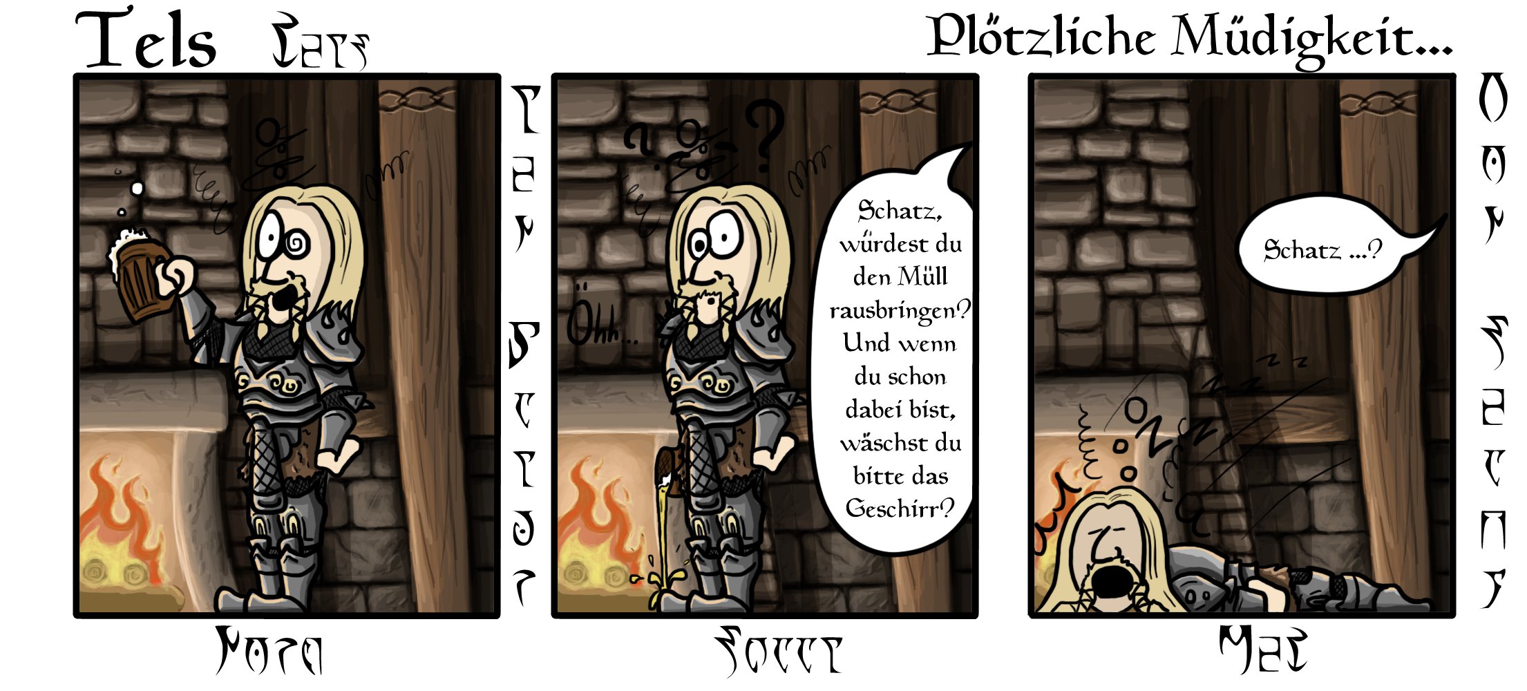 Tels Comics - Plötzliche Müdigkeit