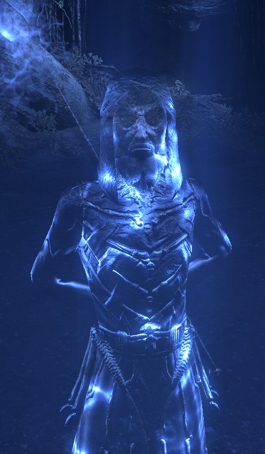 Erscheinung seines Herzen im Schattenwald