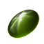 Ein runder Smaragd