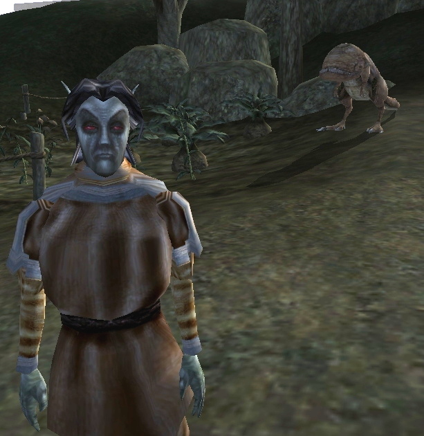 Llovyn Andus mit seinem Guar Corky