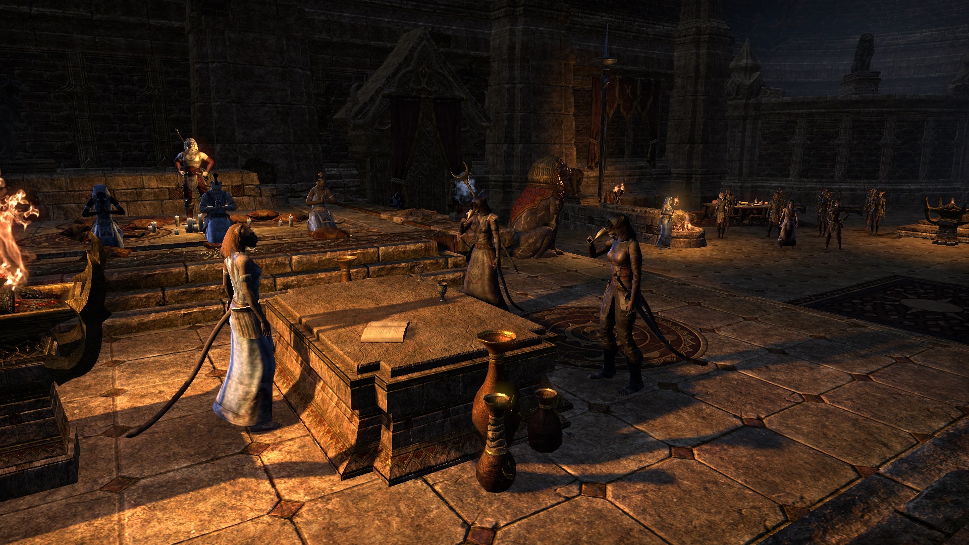 Khali und Shazah bestreiten den Pfad