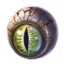 ESO Icon crafting critter snake eyes.png