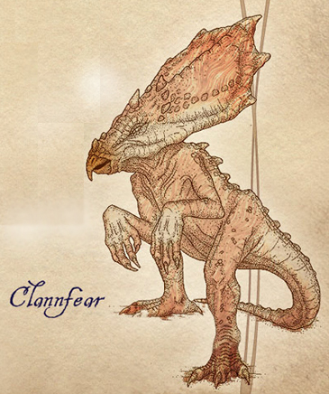 Zeichnung eines Clannbanns