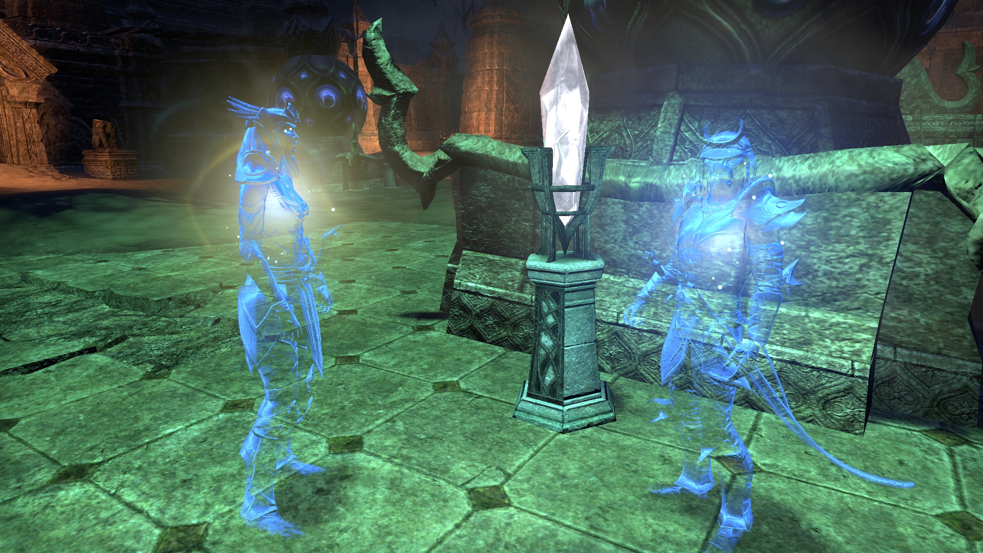 Ayrenn und die Mähne treffen sich