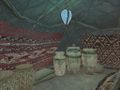 Innenraum von Kausis Zelt im Ahemmusa-Lager