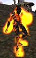 Flammen-Atronach in Morrowind.