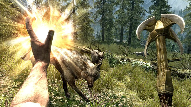 Datei:Skyrim Screenshot Wölfe.jpg