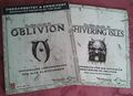 Die Lösungsbücher von The Elder Scrolls IV: Oblivion mit den AddOns The Elder Scrolls IV: Knights of the Nine und The Elder Scrolls IV: Shivering Isles.