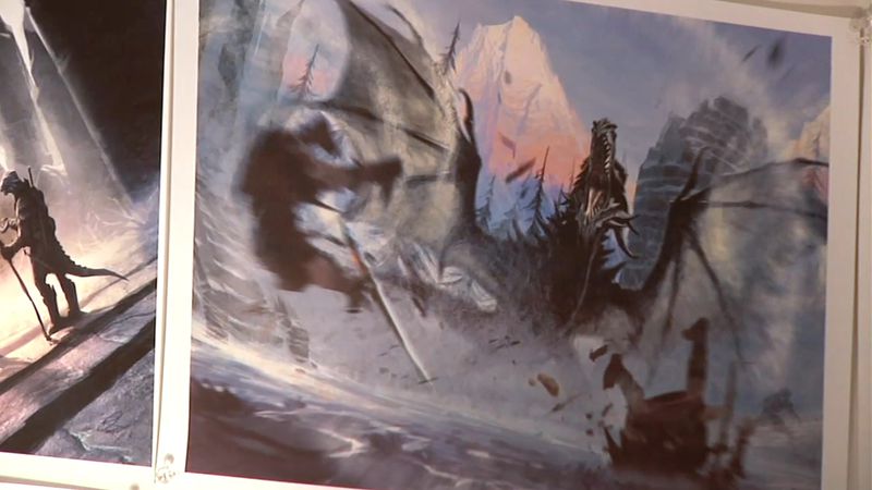 Datei:Artwork - Art of Skyrim - Drache.jpg