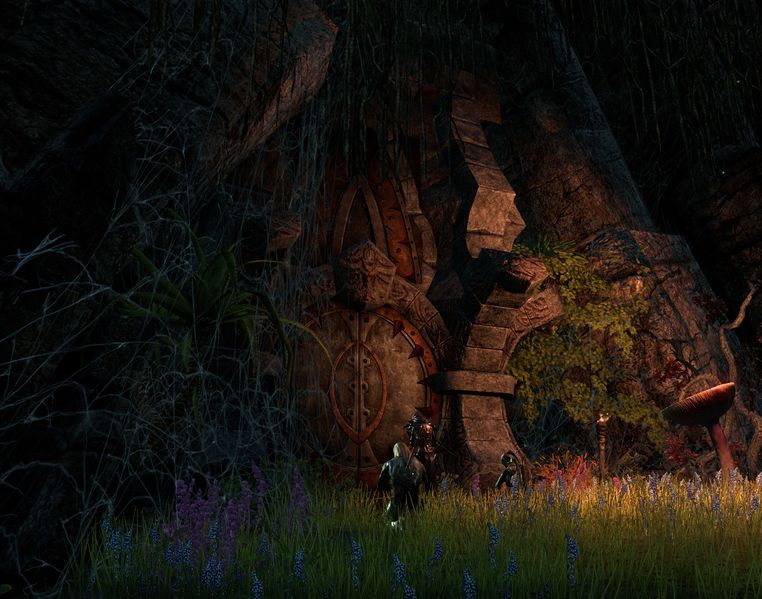 Datei:ESO Pilzgrotte I - Schrein der Netzweberin.jpg