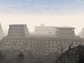 Die noch sehr gut erhaltenen Verteidigungsanlagen der Dunmer-Festung Falasmaryon