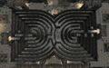 Shalidors Labyrinth von Oben.