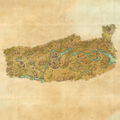 Karte von Deshaan aus The Elder Scrolls: Online