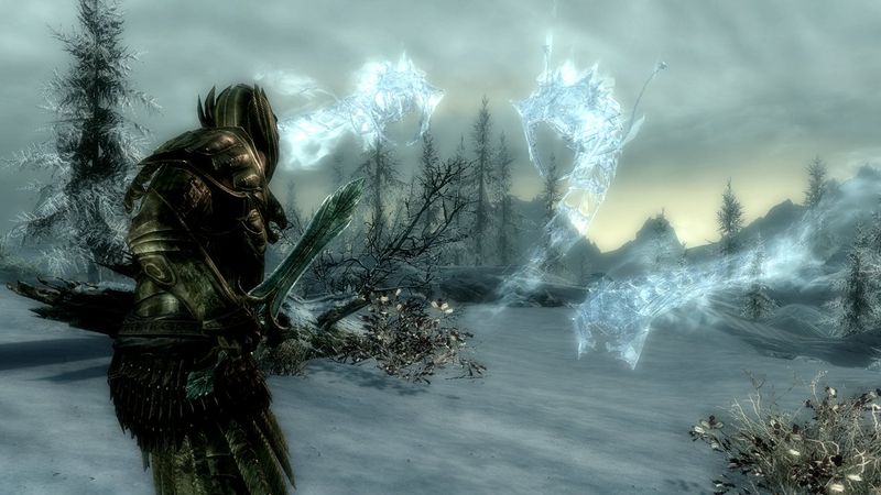 Datei:Skyrim Screenshot Ice Wraith.jpg