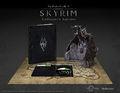 Die Collectors Edition mit einer Alduin-Statue, "The Art of Skyrim" sowie "The Making of Skyrim DVD".