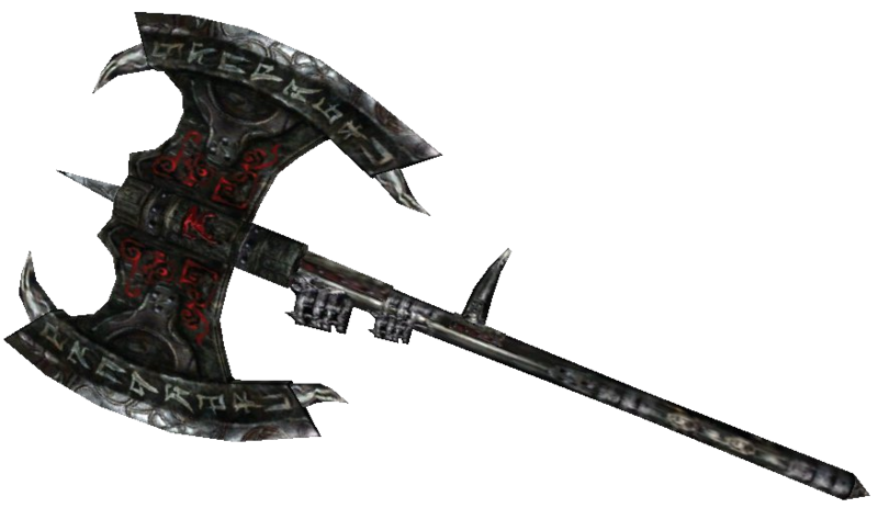 Datei:Daedrische Kriegsaxt.png