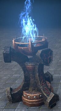 ESO Daedrische Feuerschale, brennend.jpg