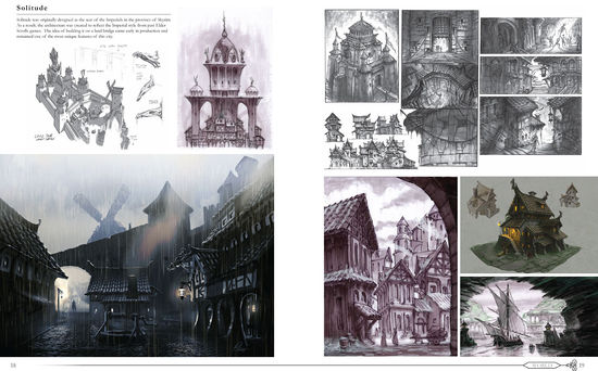 The Art of Skyrim Seiten 18-19.jpg
